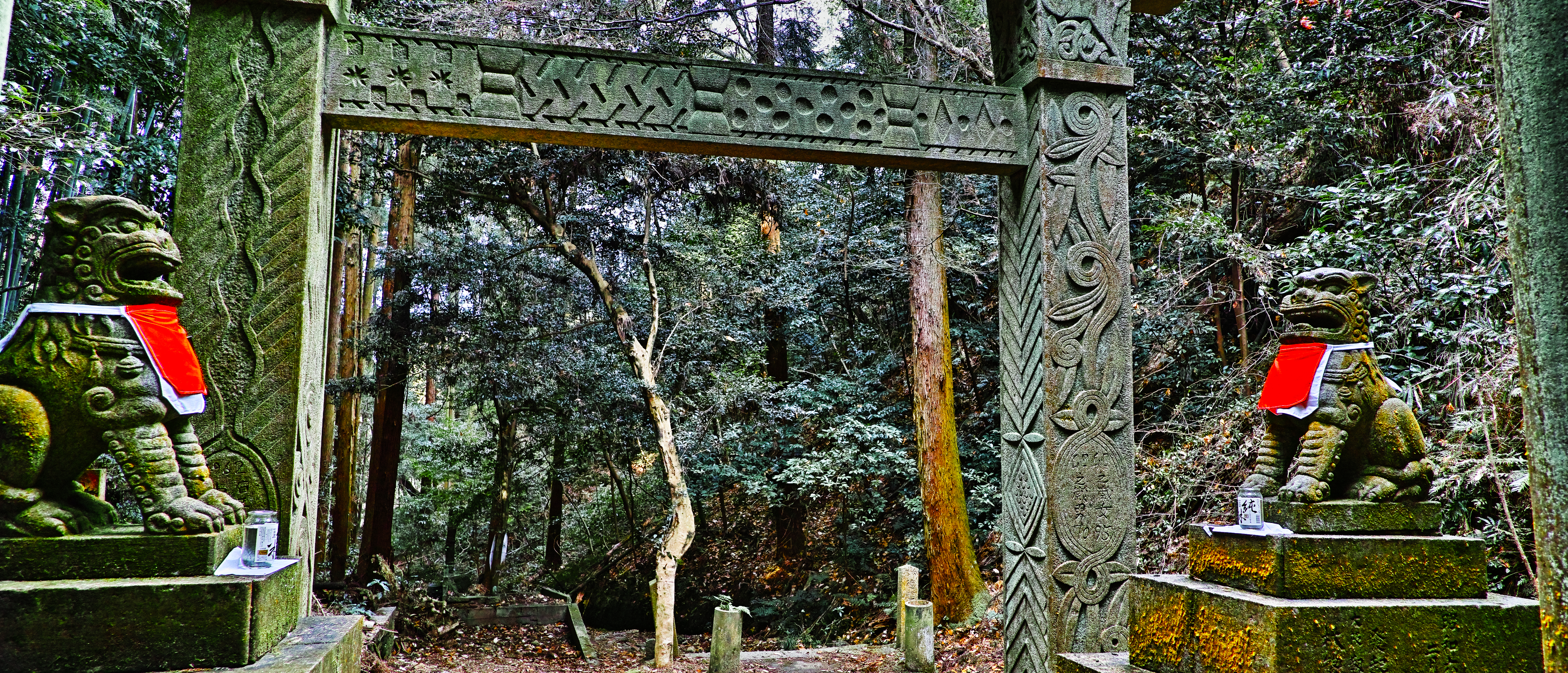 From the Kyoto's most mystic Shrine, Oiwa Jinjya to Fushimi Inari Taisya