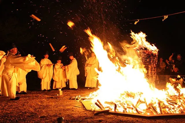 shinto fire festival kagoshima