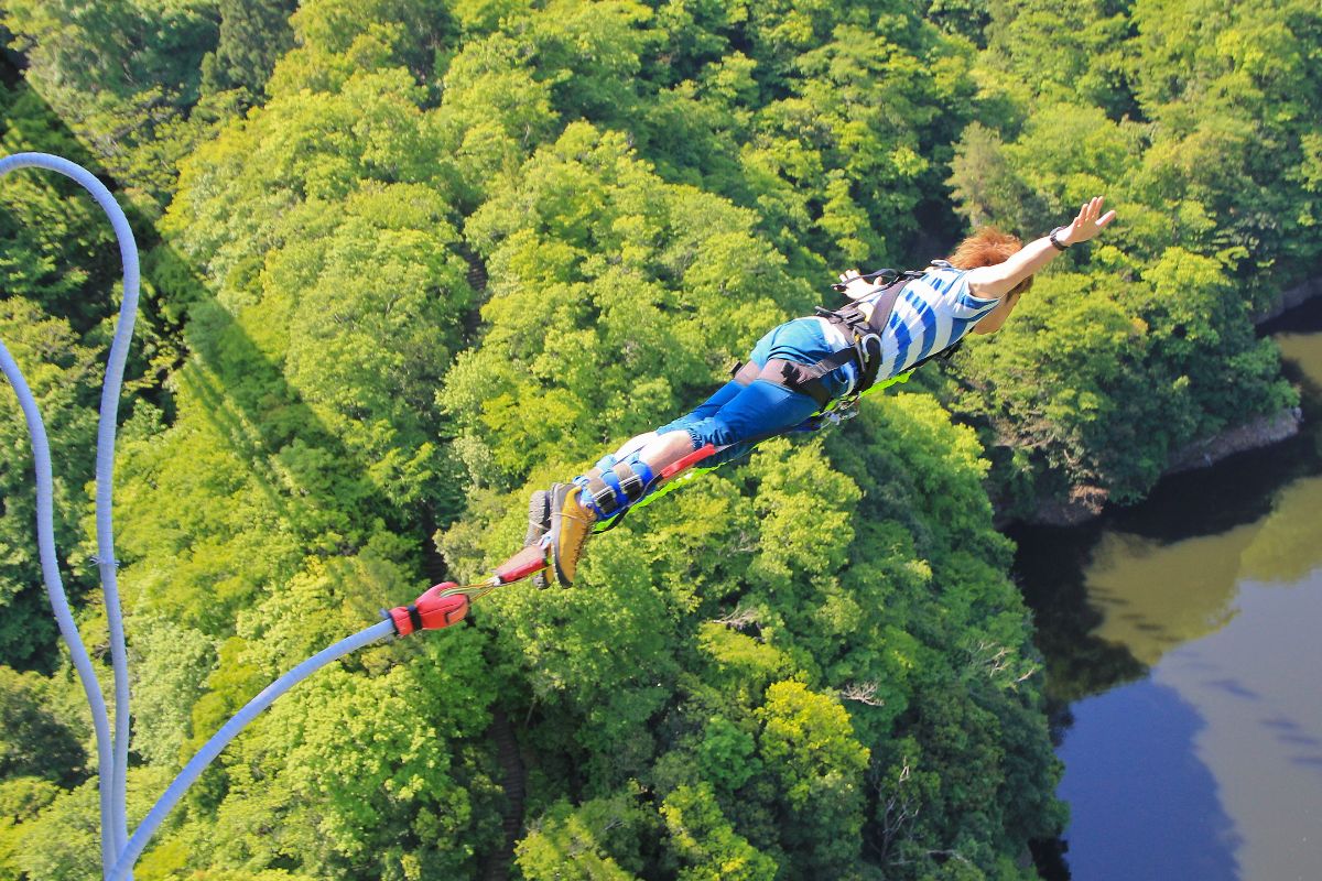 Ryujin Otsuribashi Bridge Bungee Jump