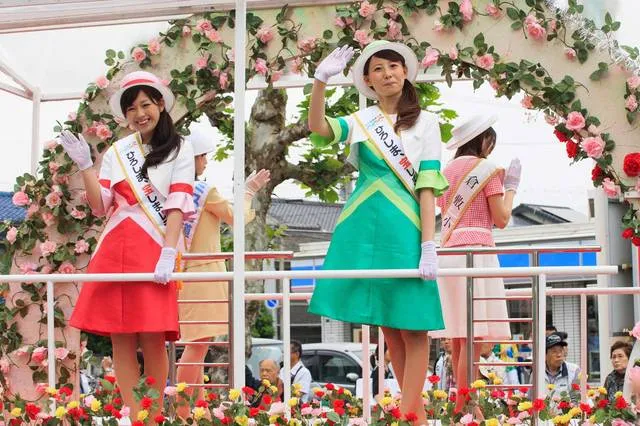 roses parade hiroshima