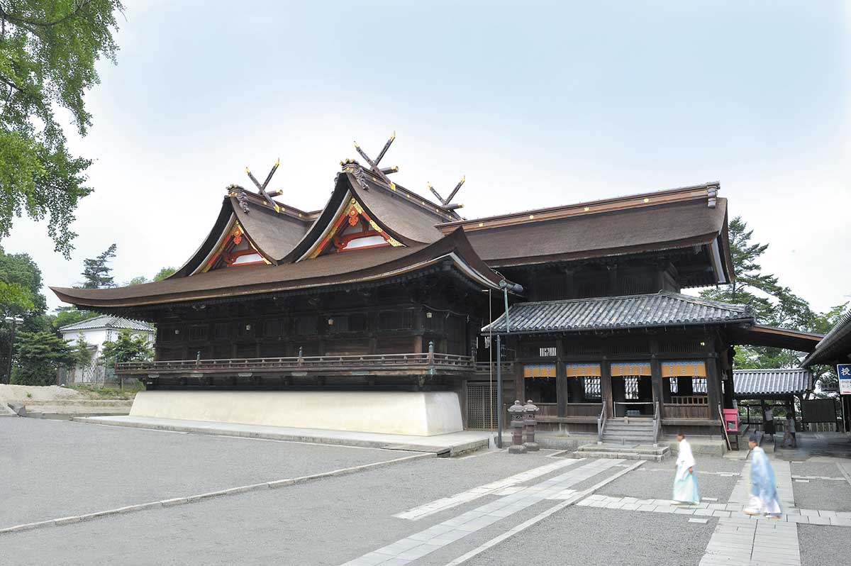 Kibitsu Jinja Shrine-0