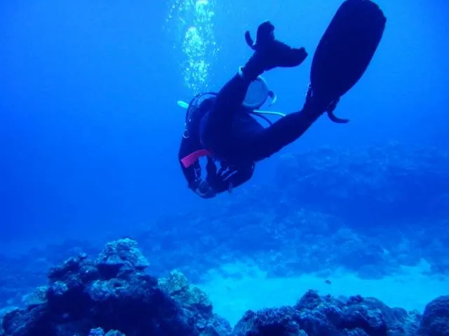 diving