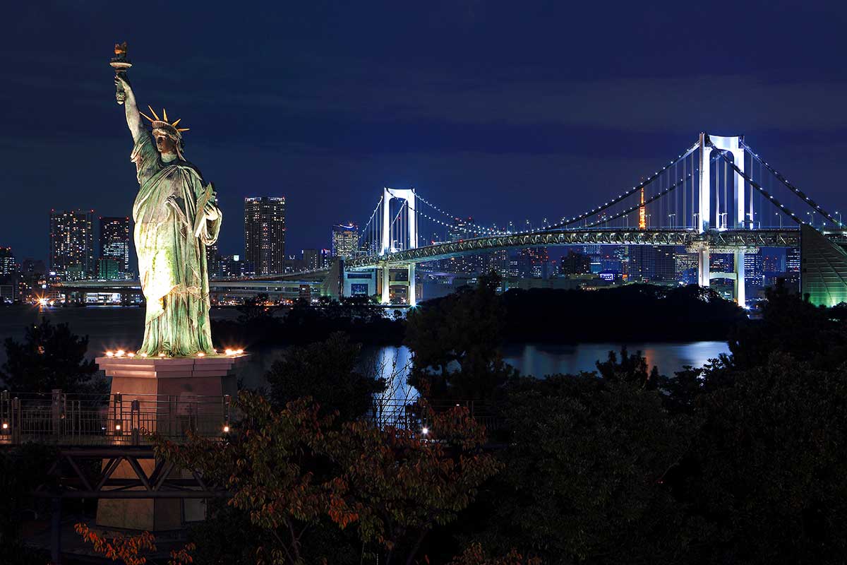 Odaiba Kaihin Koen Park-1