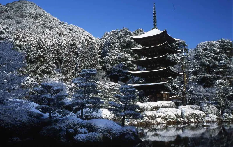 瑠璃光寺 冬