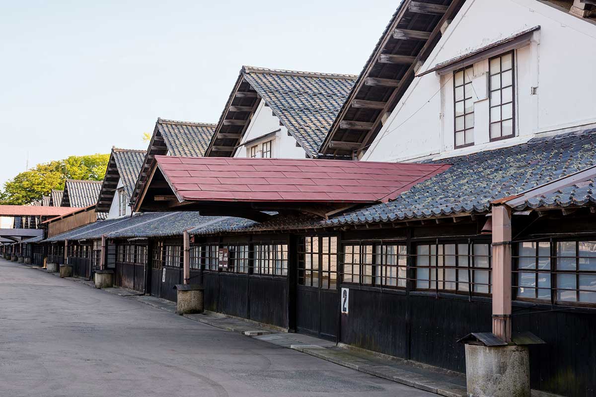 Shonai Rice History Museum and Sankyo Soko Storage Houses