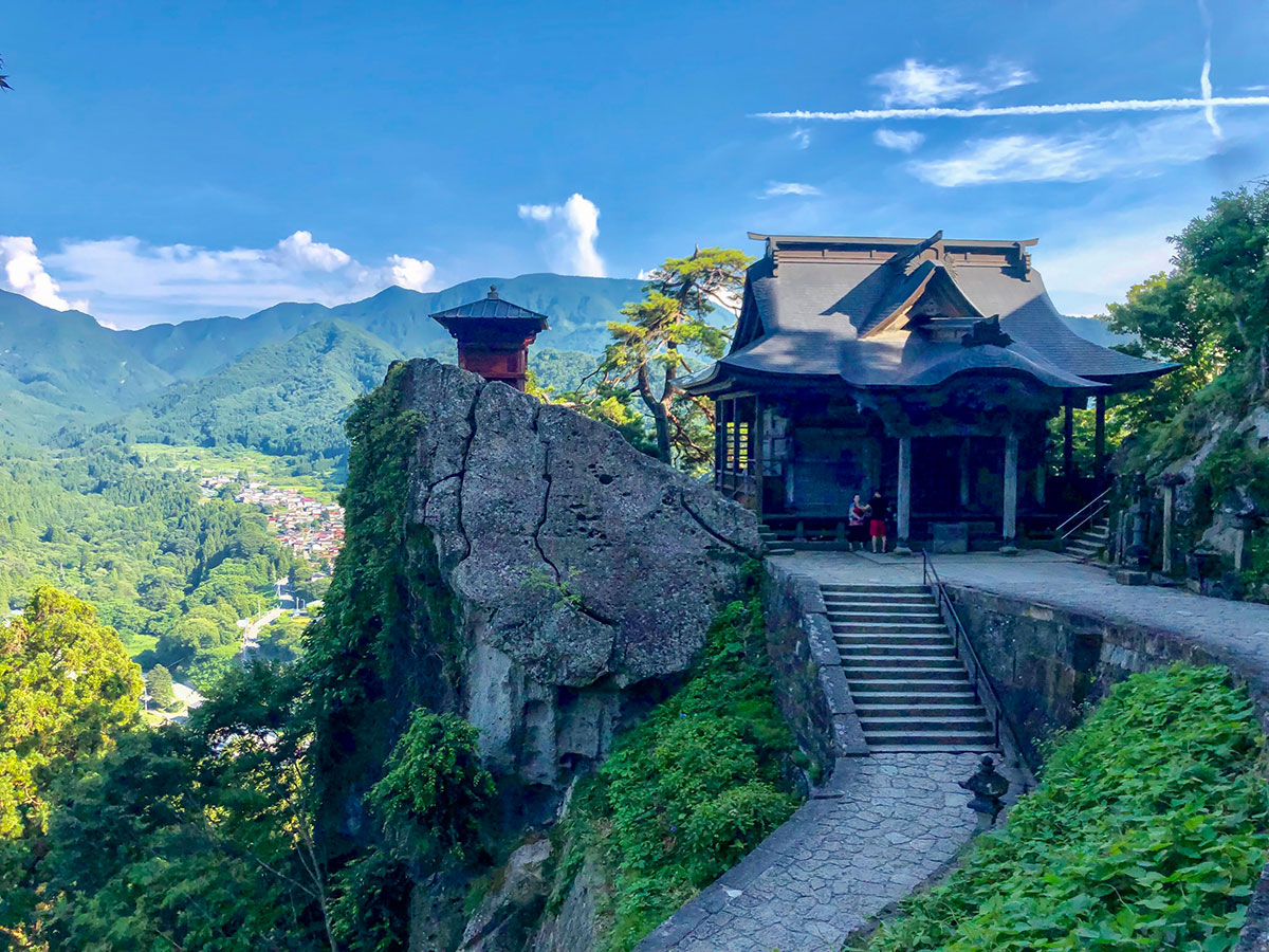 Yamadera Temple (Hojuzan Risshakuji Temple)-0