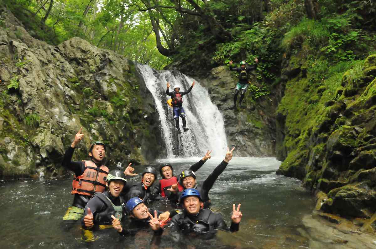 Hanazono Niseko Canyoning