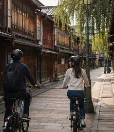 Kanazawa by E-bike — Ninja Temple, Castle, and Samurai Streets With a Local Who Knows the Stories Behind Every Wall
