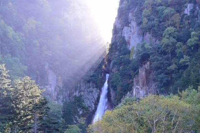 Ginga and Ryusei waterfalls