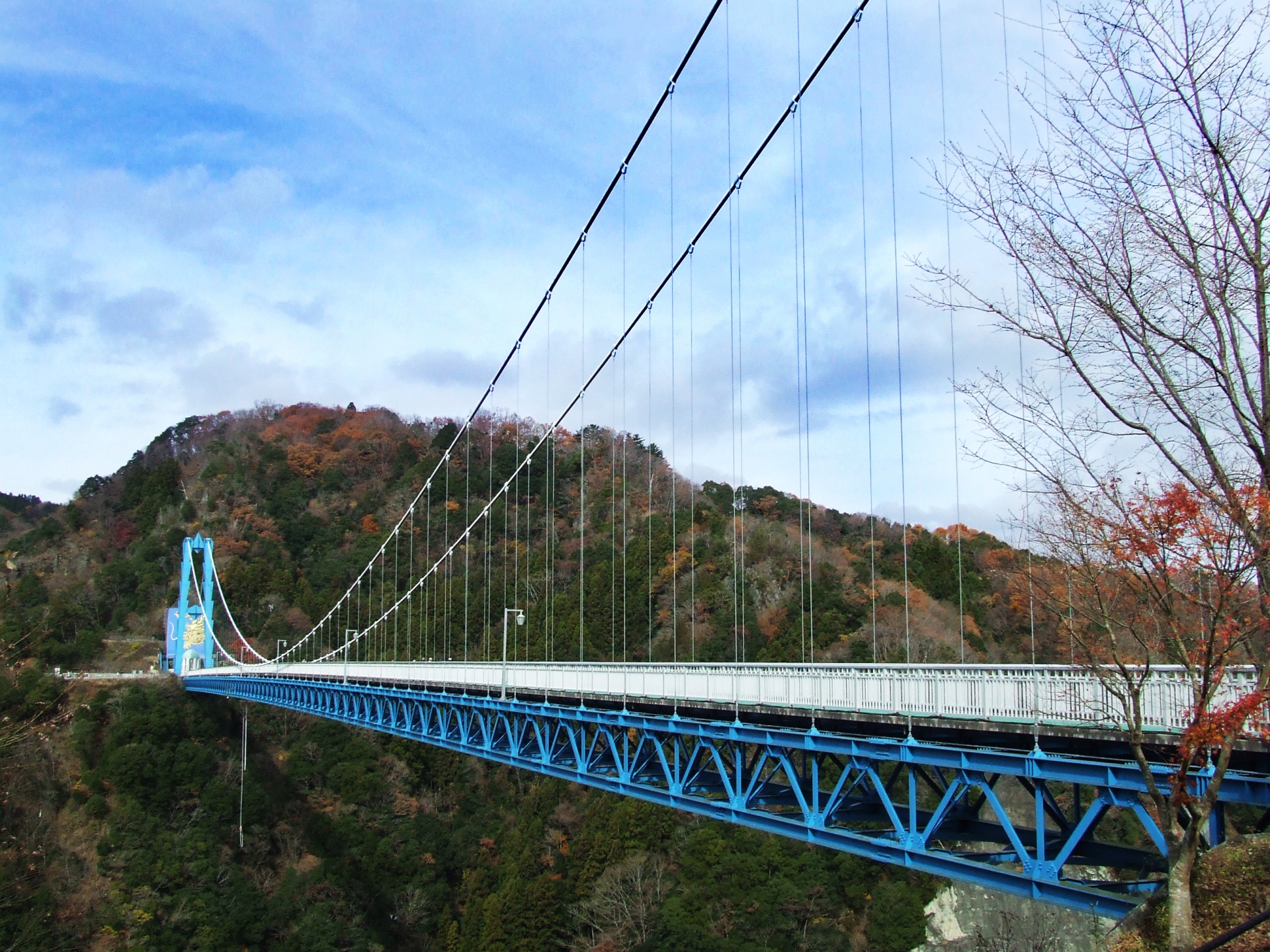 Ryujinkyo Suspension Bridge