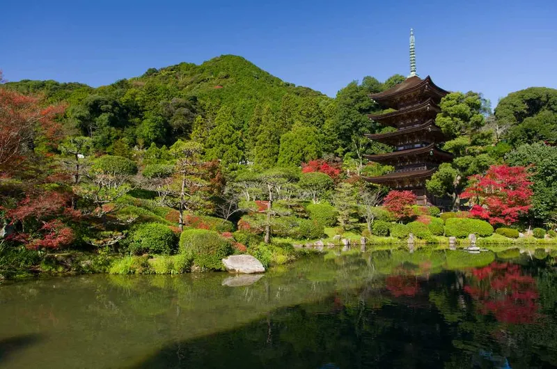 瑠璃光寺 秋