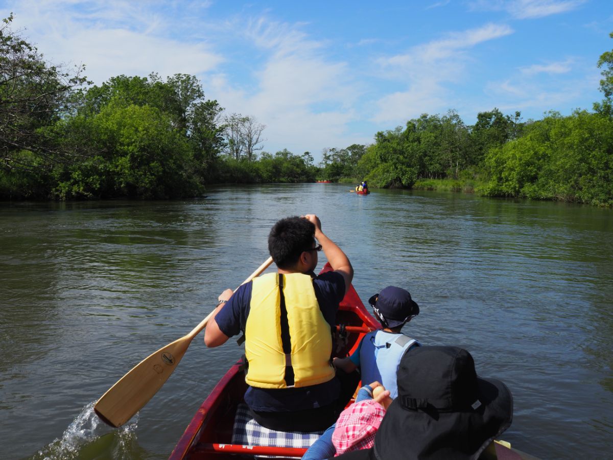 Kushirogawa River Canoe Touring Lakeside Toro