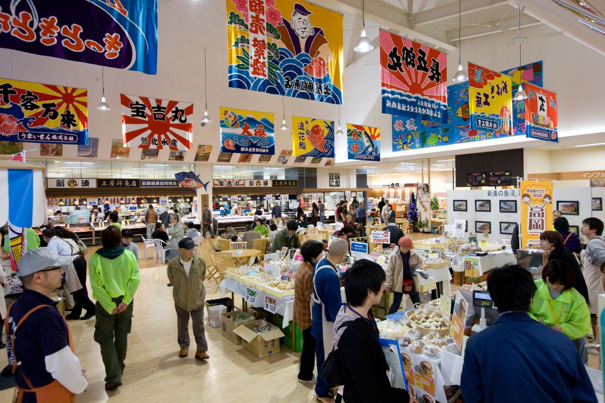 Shinminato Kittokito Market